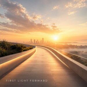 First Light Forward — illustration de pochette musicale libre de droits par Sound Highway