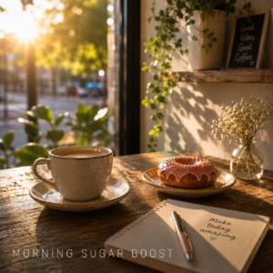 Morning Sugar Boost — royalty-free music cover art by Sound Highway