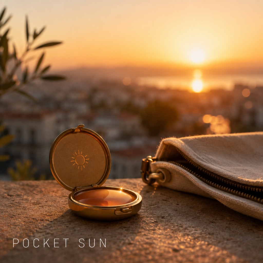 Pocket Sun — illustration de pochette musicale libre de droits par Sound Highway