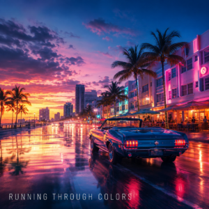 Running Through Colors — royalty-free music cover art by Sound Highway