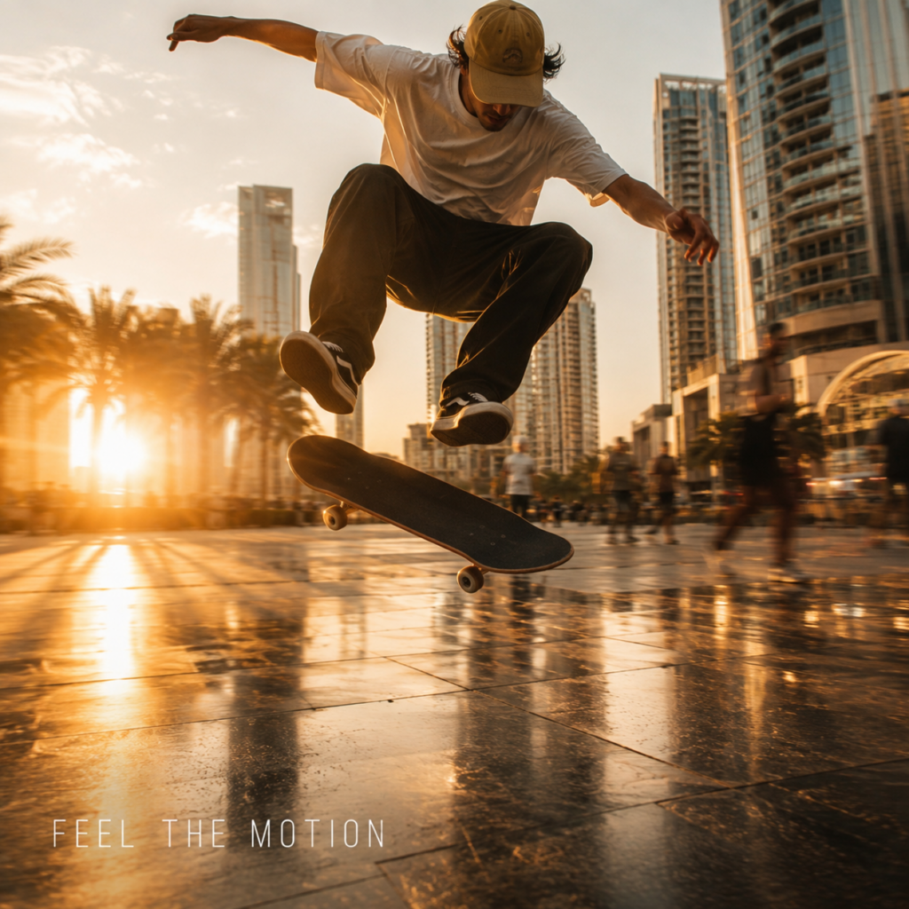 Feel The Motion — illustration de pochette musicale libre de droits par Sound Highway